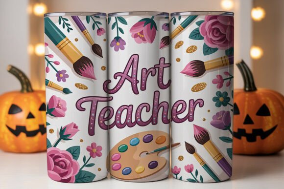 Art Teacher 20oz Tumbler Wrap: A Designer's Review
