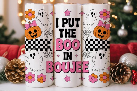 Boojee Halloween 20oz Tumbler Wrap Graphics for Tumbler Wraps