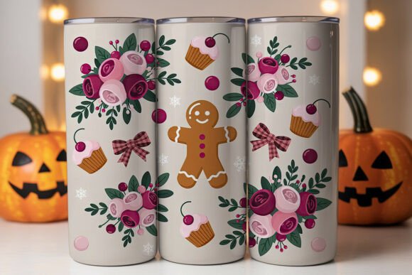 Christmas Gingerbread Tumbler Wrap: A Brand Designer’s Review of This Festive Graphics Asset
