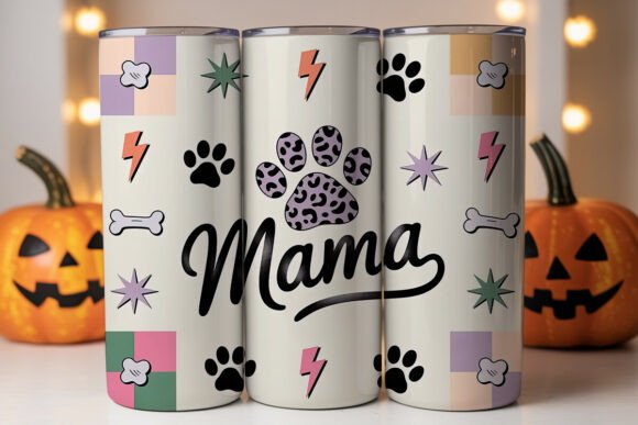 Dog Mom Life Tumbler Wrap: Graphics for Tumbler Wraps