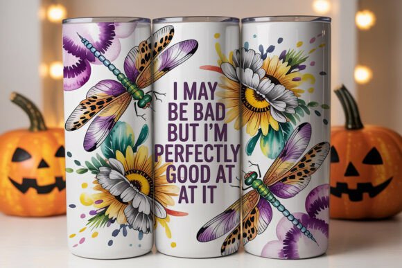 Dragonfly Sunflower Tumbler Wrap Graphics Review