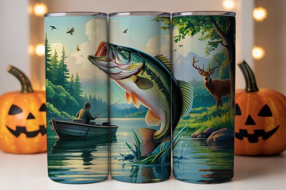 Fishing Hunting 20oz Tumbler Wraps Graphics Review