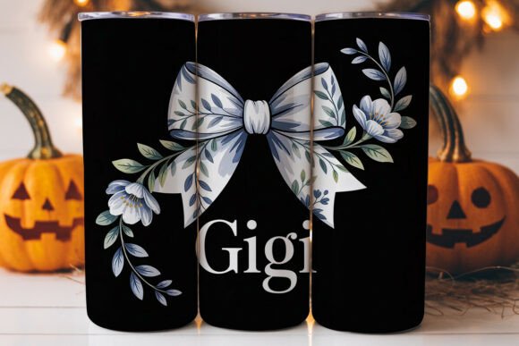 Gigi Floral Bow 20oz Tumbler Wrap: Graphics & Tumbler Wraps Review