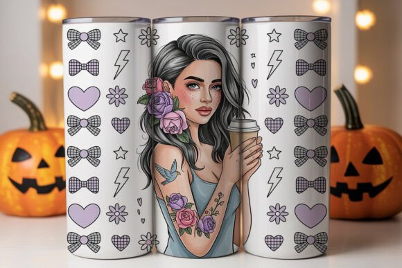 Girly Rose Tattoo Tumbler Wrap Reviewed