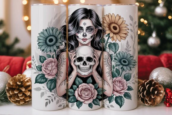 Gothic Skull Romance Tumbler Wrap Review