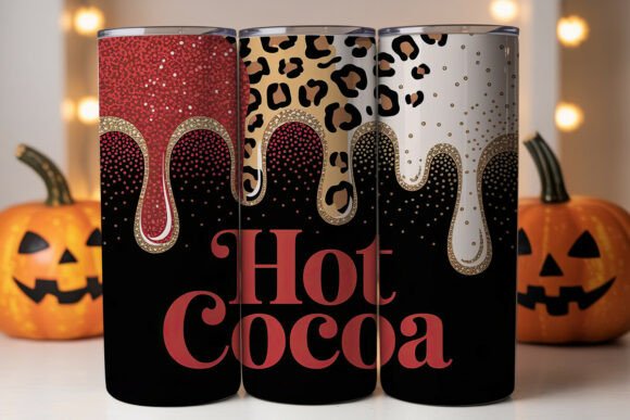 Hot Cocoa Leopard Tumbler Wrap Graphics Review