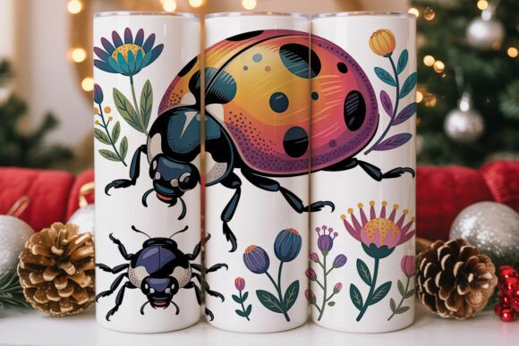 Magical Ladybug 20oz Tumbler Wrap: Graphics for Publishers