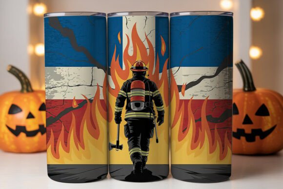 Newfoundland Firefighter 20oz Tumbler: Graphics & Tumbler Wraps Review