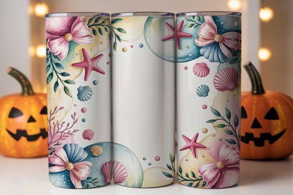 Seashell Starfish Bow Tumbler Graphics Review