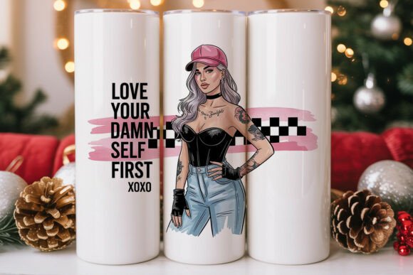 Self-Love Queen Tumbler Design Review