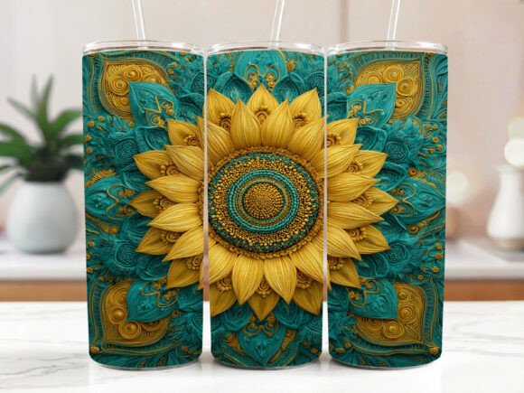 Sweary Mandala Hidden Cuss Word 20oz Graphics & Tumbler Wraps