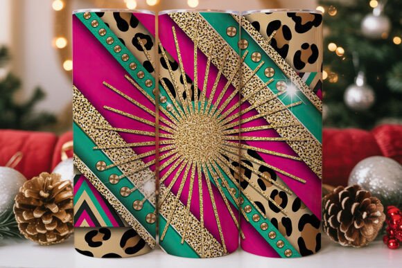 Western Glitter Leopard 20oz Tumbler: Graphics & Tumbler Wraps Review